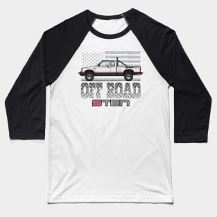 white off road Baseball T-Shirt